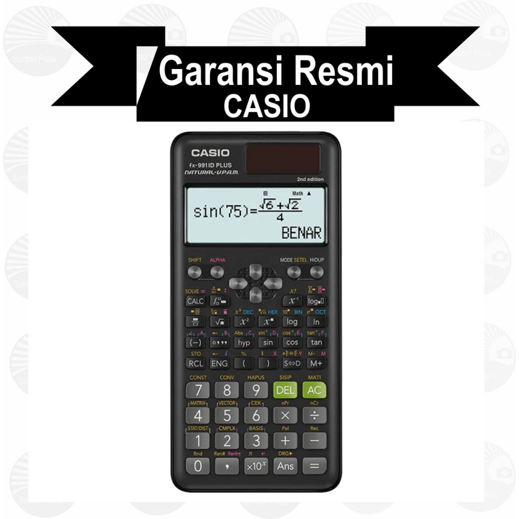 

Kalkulator scientific casio fx 991id plus