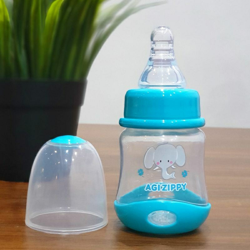 Zippy Botol Bayi Newborn 75ml | 60ml Peristaltic Slim Neck 0-3 Bulan BPA Free Soft &amp; Elastic