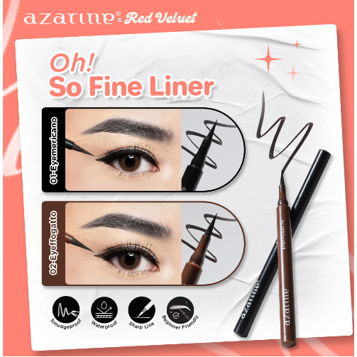 [Azarine x Red Velvet] Oh! SO FINE LINER 1.5ml