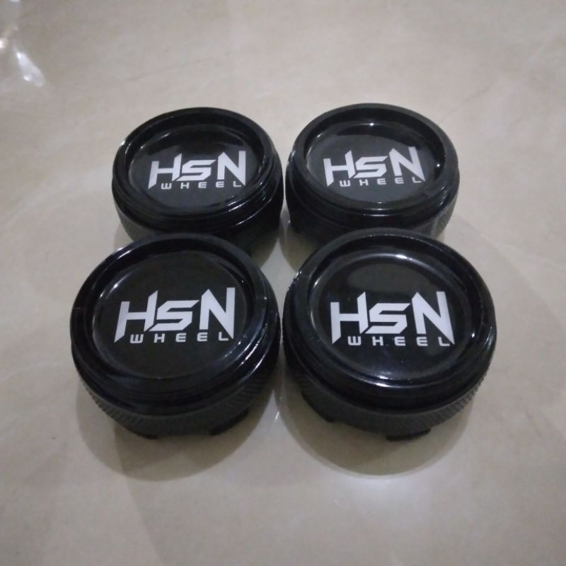 tutup velg racing dop roda racing HSR hitam tabung kecil luar 6cm