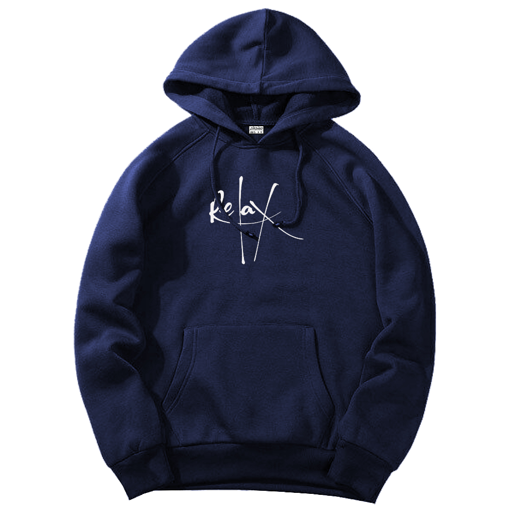 Zirdigo Hoodie Relax LX Text Putih Quality