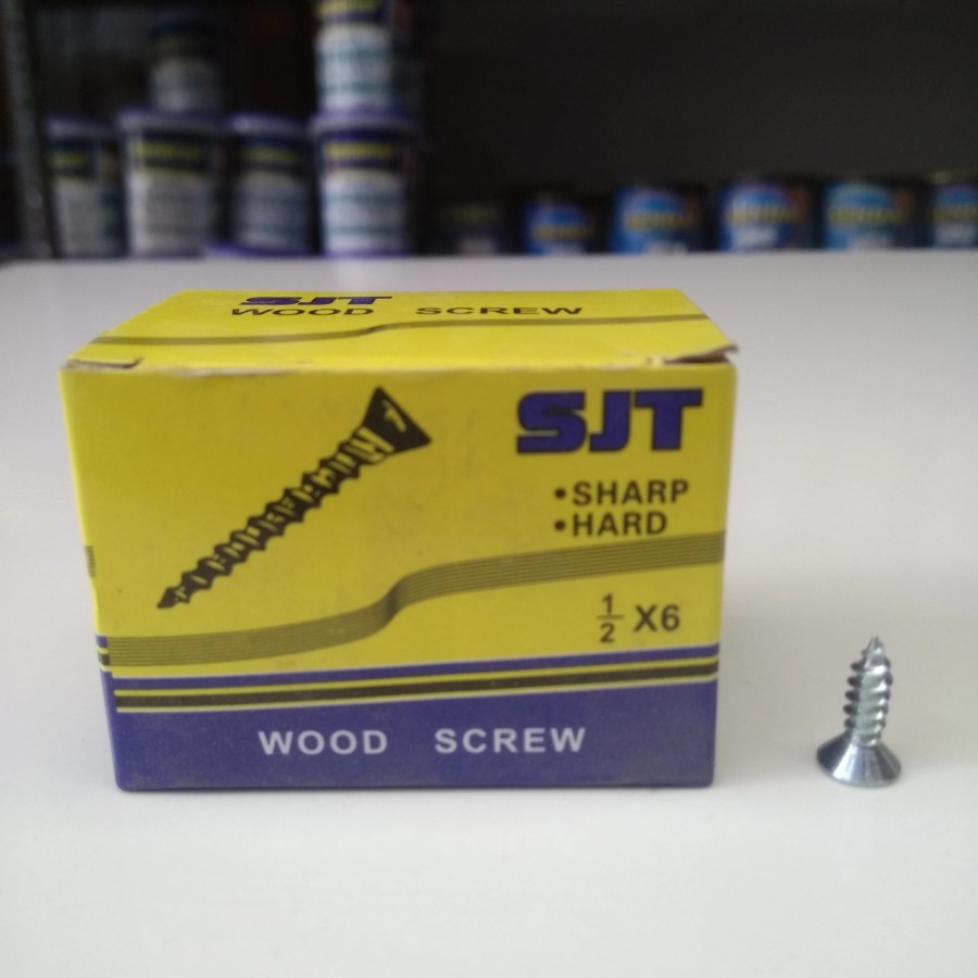 Sekrup Kayu SJT 1/2 inch / Sekrup Kayu 1.25 cm