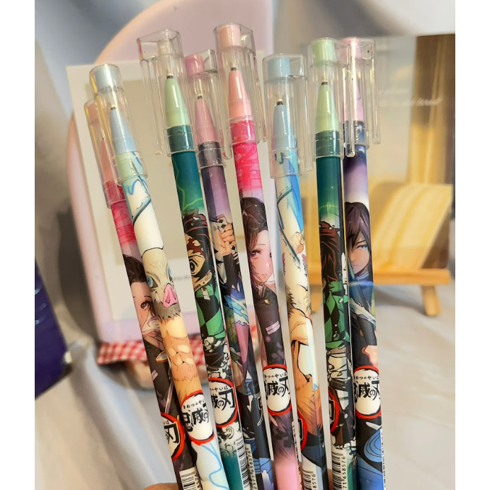 

PULPEN MARBLE GEL DEMON SLAYER BISA DIHAPUS 12 PCS