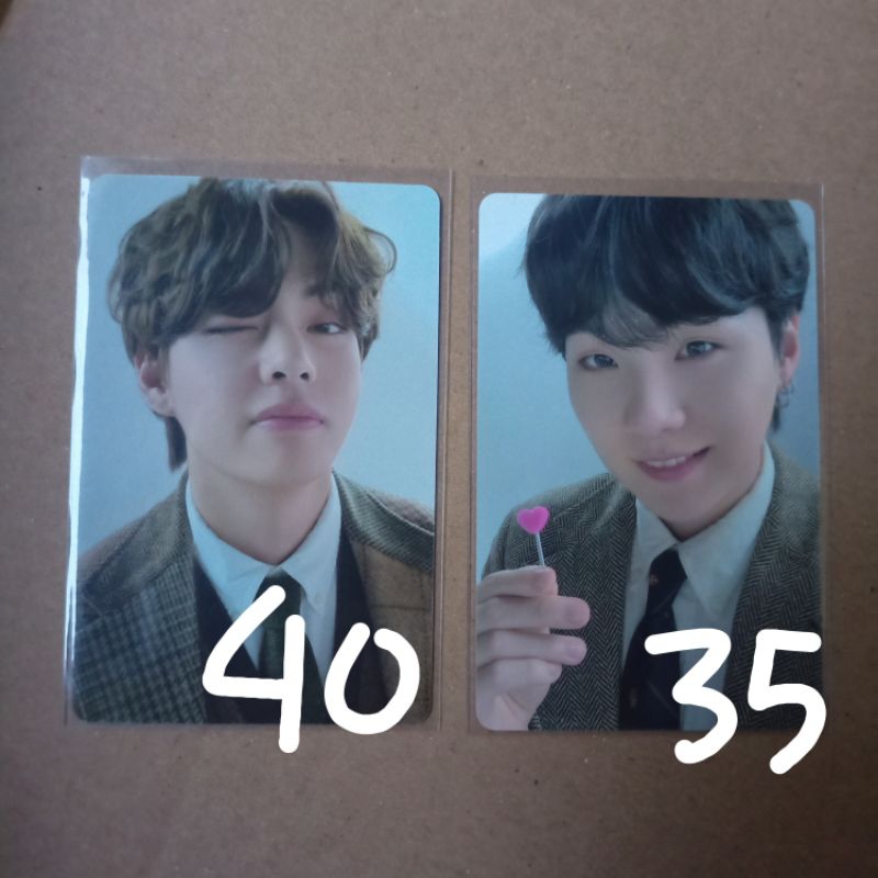 photocard pc bts festa 2021 d day calendar festa bts 21 yoongi suga taehyung v
