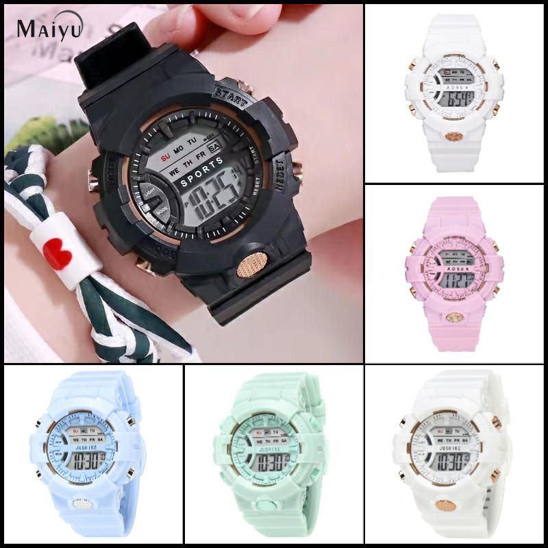 Jam Tangan Wanita  A0036  INS Wind student  unicorn Korean version simple Women Watches