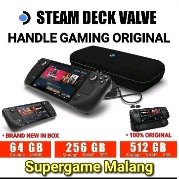 Steam Deck Valve Handheld Gaming PC Original Ori 64gb 256gb 512gb Game