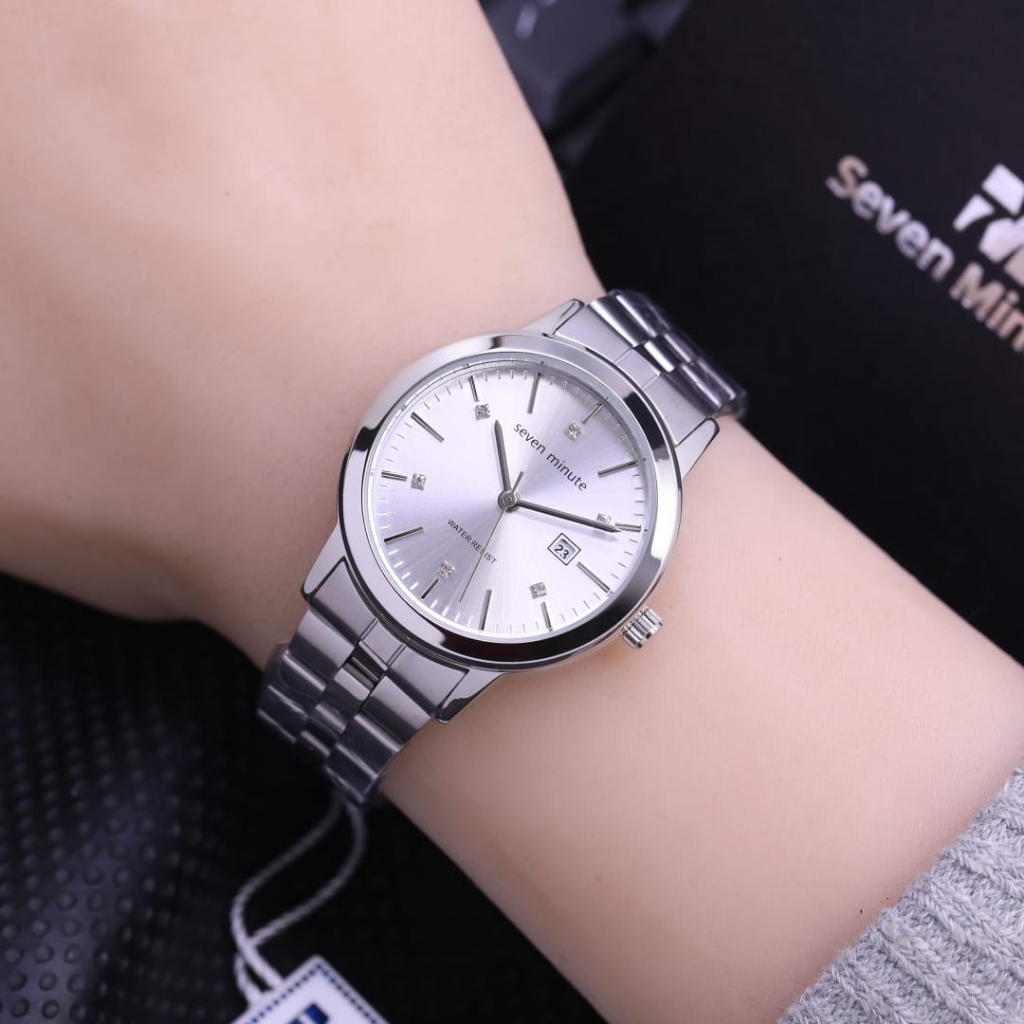 Jam tangan wanita Seven minute Premium rantai