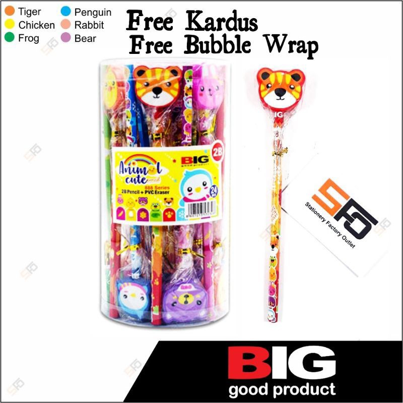 

Pensil Stip Tabung Karakter BIG