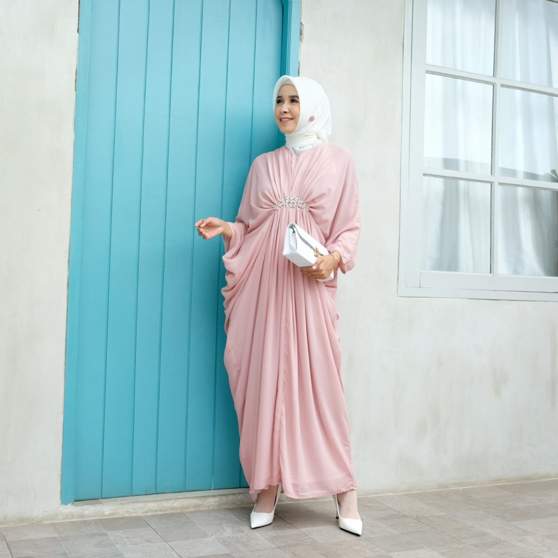 New ! Zara Kaftan / Kaftan lebaran/ gamis lebaran/ gamis kondangan