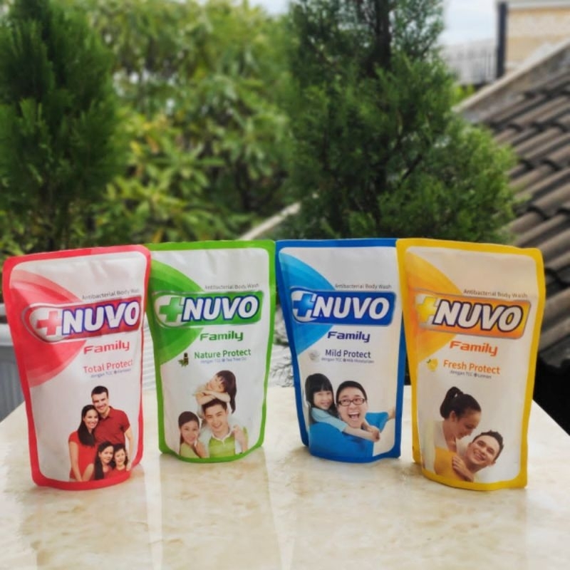 Nuvo Body Wash 400ml Sabun Mandi Cair 400ml