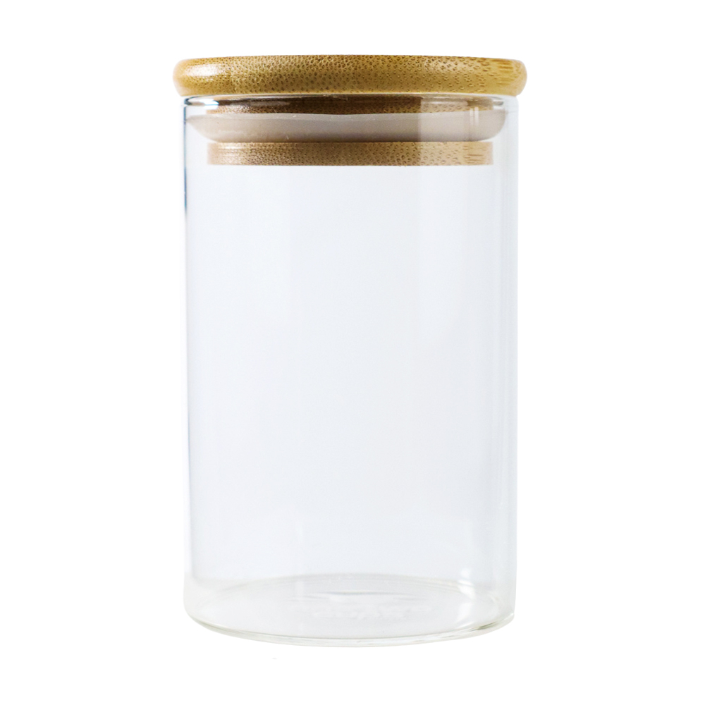 One Two Cups Toples Kaca Penyimpanan Makanan Glass Jar 280 ml - GH1270 - Transparent