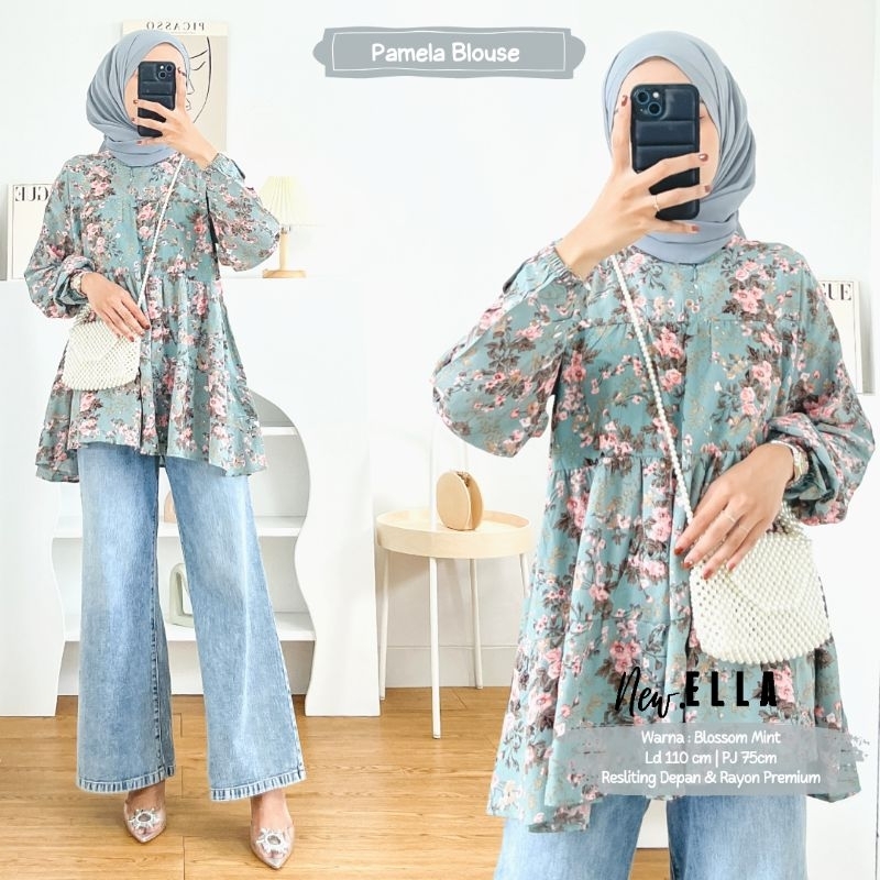 PAMELA BLOUSE PEPLUM BY DLINK STORE / PEPLUM BLOUSE