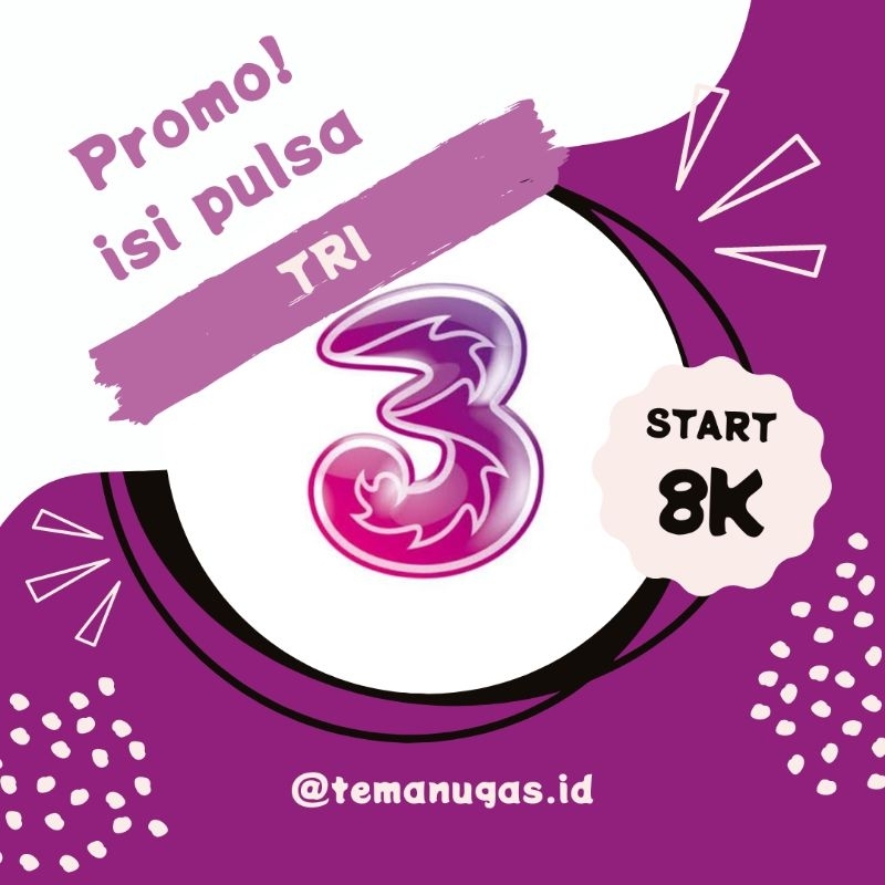 PROMO ISI ULANG PULSA TRI MURAH