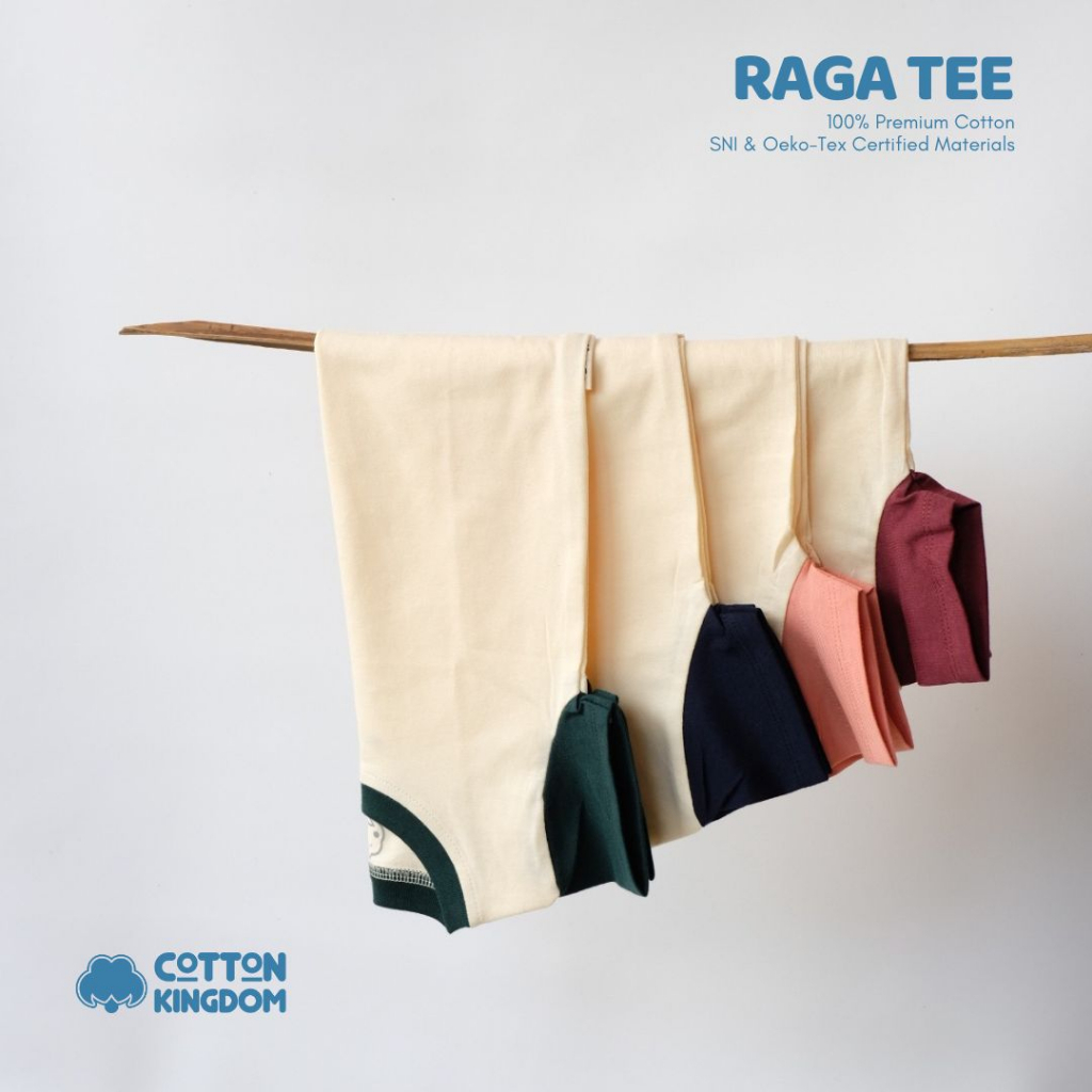 RAGA TEE KAOS ANAK / KAOS BAYI KATUN / BAJU BAYI