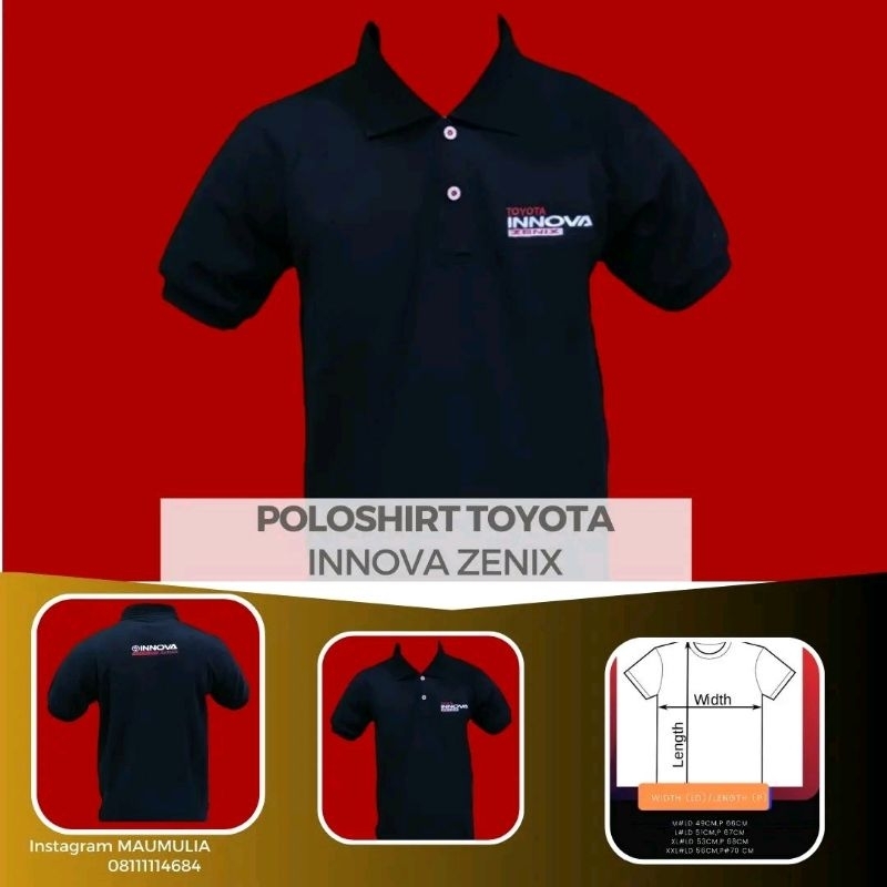 POLOSHIRT TOYOTA INNOVA ZENIX