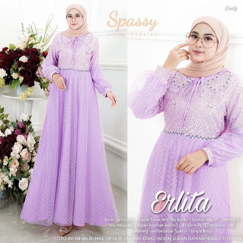 gamis erlita maxy erlita dress