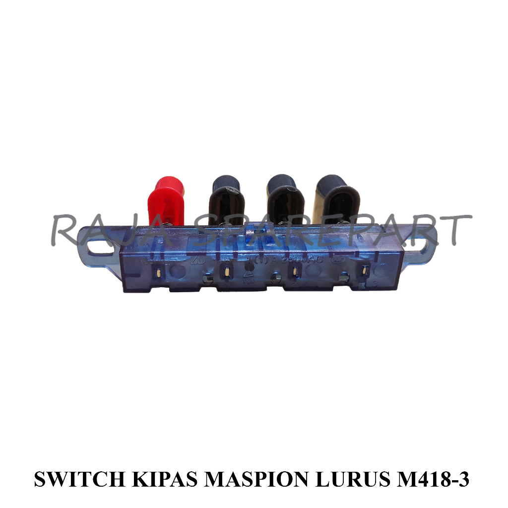 SWITCH/TOMBOL KIPAS ANGIN/SWITCH KIPAS MASPION LURUS M418-3