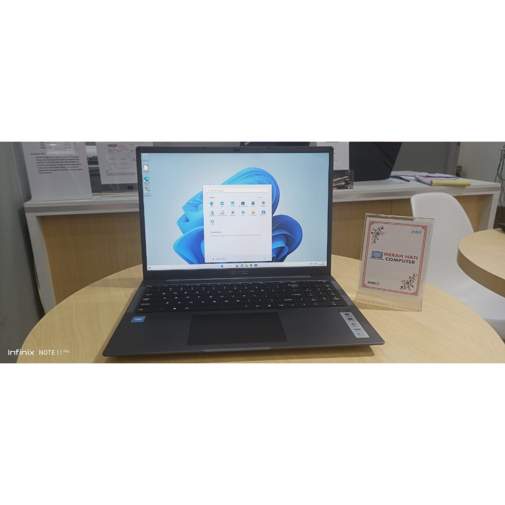 LAPTOP AXIOO MYBOOK SAGA 4 INTEL N5105 8GB 256GB 16 INCH 2.5K WQXGA IPS WINDOWS 11 HOME ORIGINAL