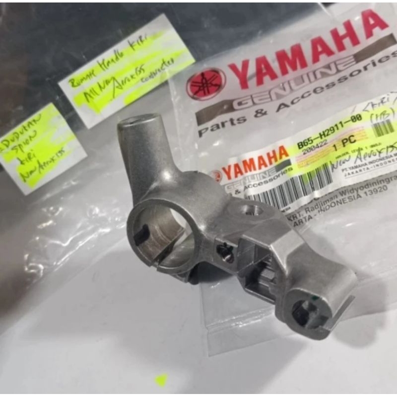 HOLDER LEVER 1 DUDUKAN SPION KIRI AEROX OLD. NEW AEROX ORIGINAL YAMAHA