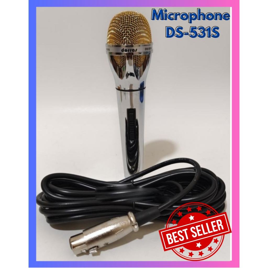 Microphone Dorras DS-531S Microphone Kabel Profesional