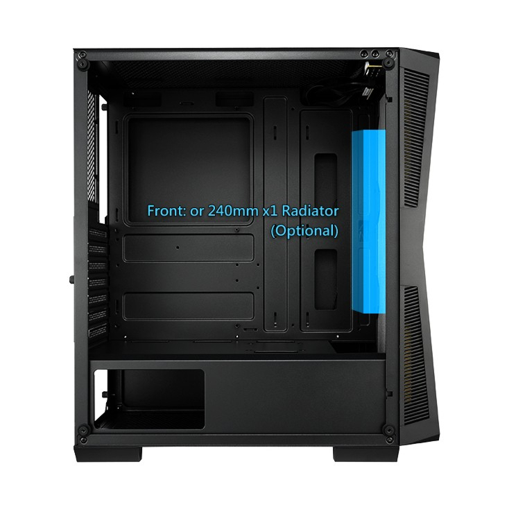 PC Case Gaming FSP CMT212A ARGB ATX Mid-Tower