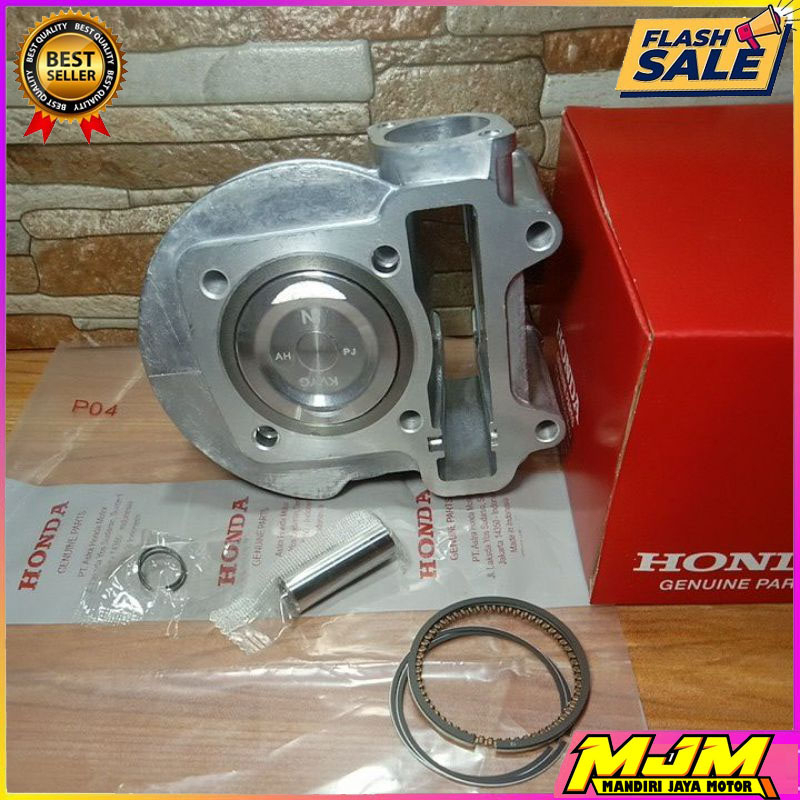 BLOK SEHER ASSY MOTOR HONDA BEAT KARBU ( KODE KVY ) BLOCK SEHER CELINDER MOTOR BEAT KARBU - SCOOPY L