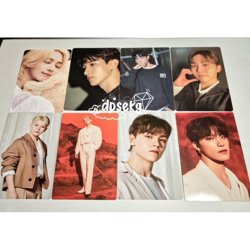 Seventeen Photocard Trading Card Be The Sun Caratland Dicon Jeonghan Teddy Dokyeom Seungkwan Woozi V
