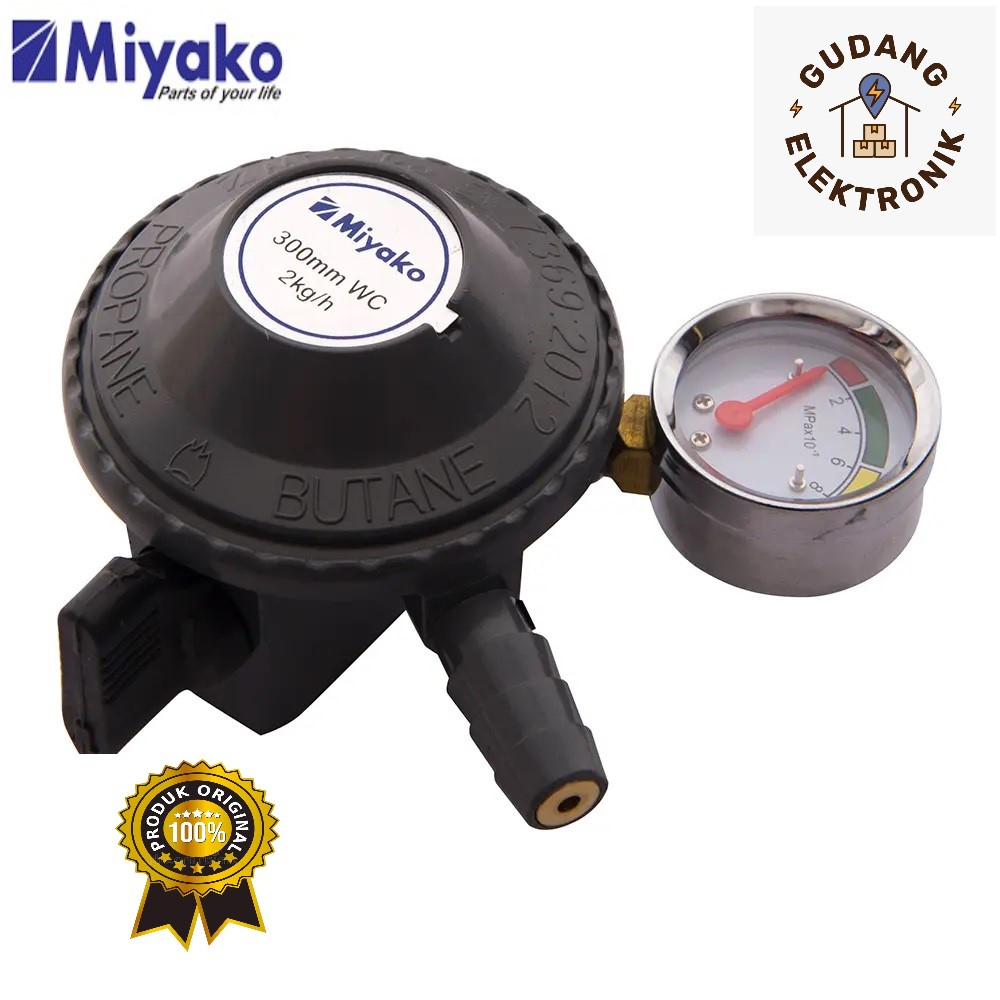 MIYAKO REGULATOR GAS RM-201M/ MIYAKO GAS REGULATOR METER RM-201 M RM201M