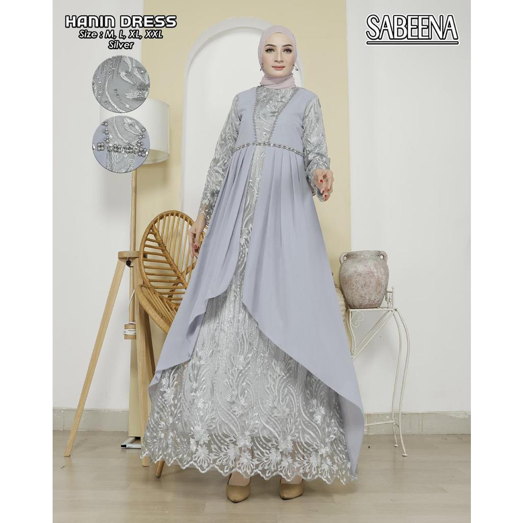 REady Gais Terbatu by istana kebaya//gamispesta modern//gamis kekinian/gamis termurah/baju gamis/pakaian wanita/gress
