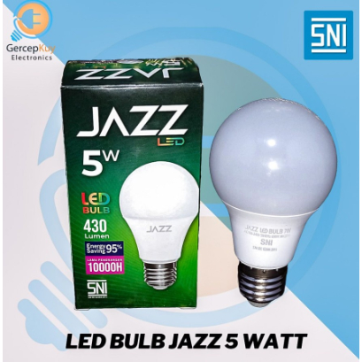 Lampu LED Bulb JAZZ 5W PUTIH