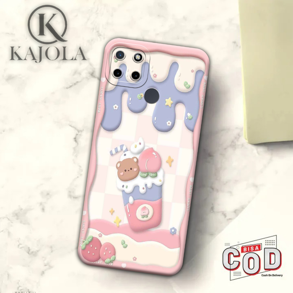Case Hp Realme C21Y - Kajola - Casing Hp Realme C21Y -  Fashion case - Silicon Hp - Cover Hp - Akses