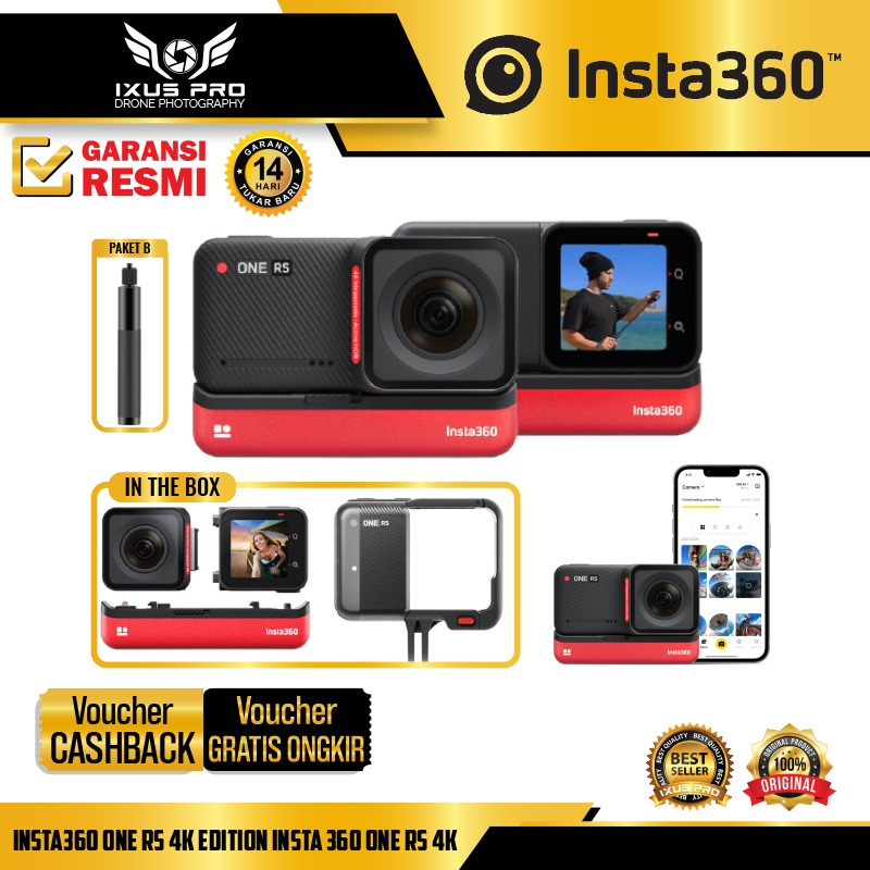 Insta360 ONE RS 4K Edition Insta 360 One RS 4K