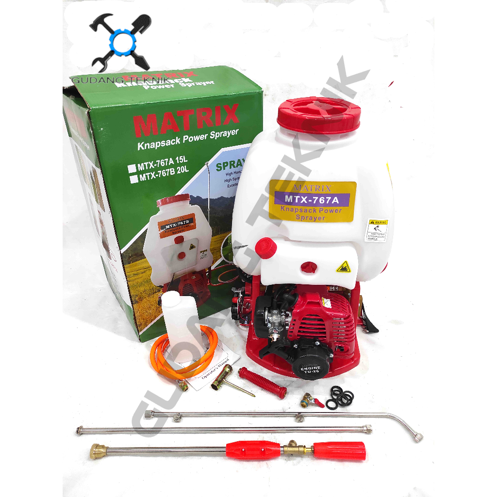 Mesin Semprot Hama TANOSS 20L / Engine Sprayer Hama TANOS 2Stroke - Mesin Kabut Power Spayer 2Tak