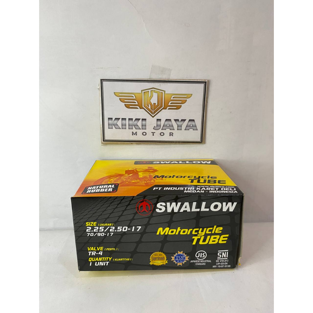BAN DALAM SWALLOW 225/250 17 BAN DALEM MOTOR SWALOW