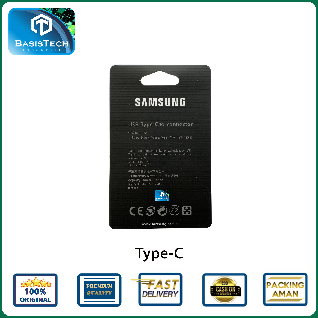 OTG SAMSUNG TYPE-C - BASISTECH ORIGINAL QUALITY