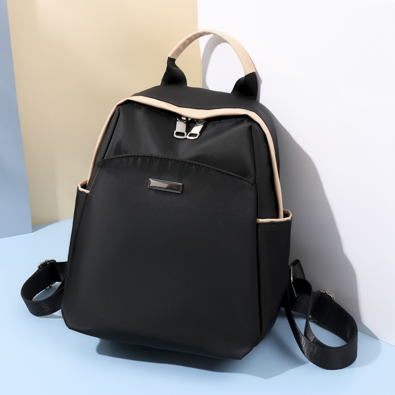 TAS RANSEL WANITA BACKPACK ANTI AIR HITAM BATEMI TA785B5 KOREA GENDONG PUNGGUNG IMPORT SEKOLAH KULIAH KERJA CEWEK PREMIUM KEKINIAN MURAH REMAJA BRANDED BATAM TERBARU SIMPLE