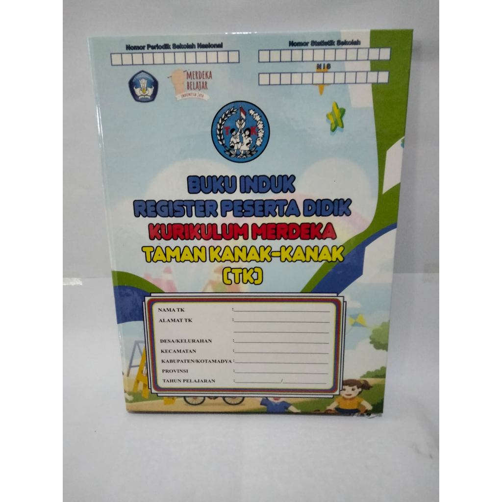 

MilL BUKU INDUK REGISTER SISWA TAMAN KANAK KANAK - BUKU INDUK KURIKULUM MERDEKA TK