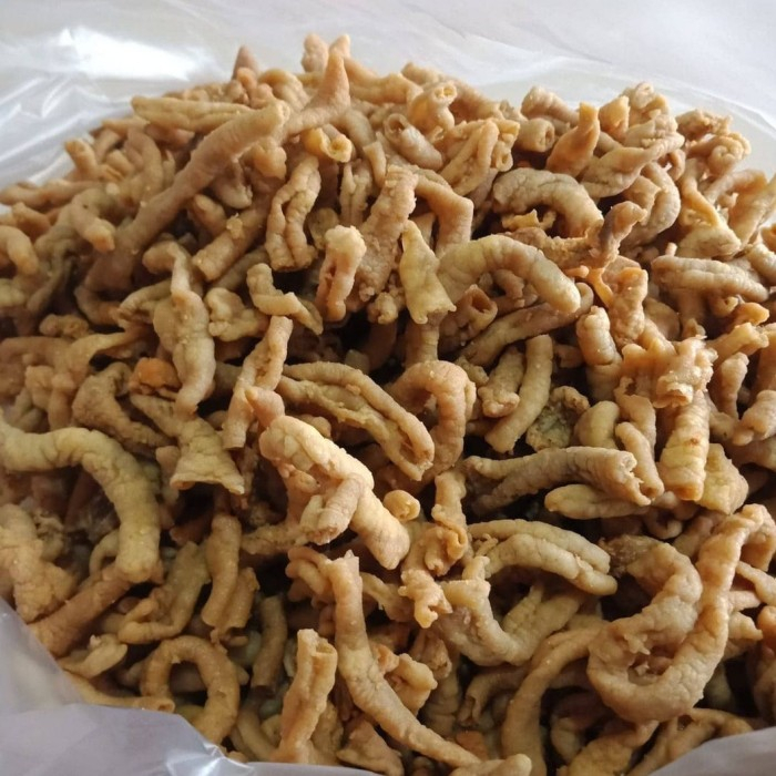 

✔️READY 4.4 Keripik Usus Ayam Original / Keripik Usus Kiloan