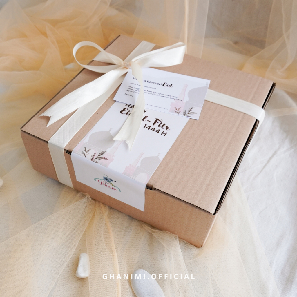 Additional Box Hampers Eid Edition / boks tambahan / packaging kado / box kado hadiah