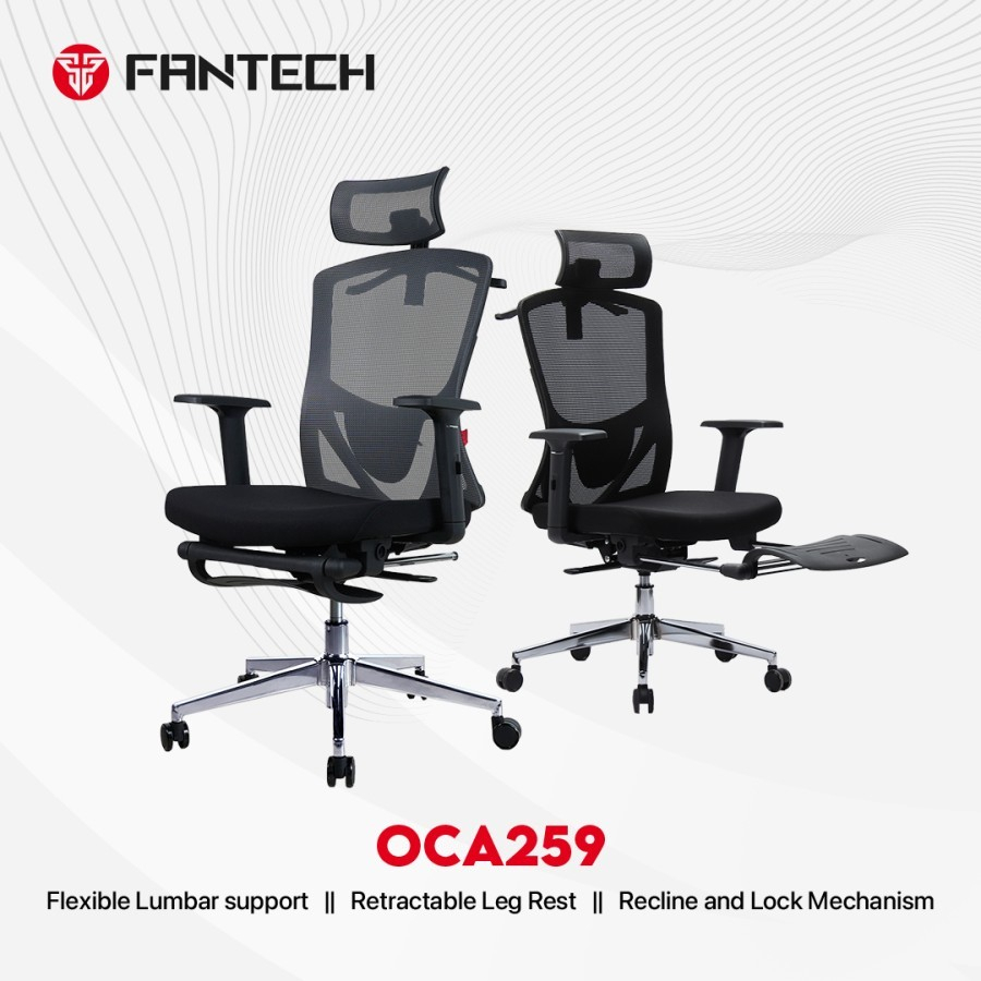 Fantech OCA-259 Office Chair Gaming Kursi Kantor Kerja OCA259 OCA 259