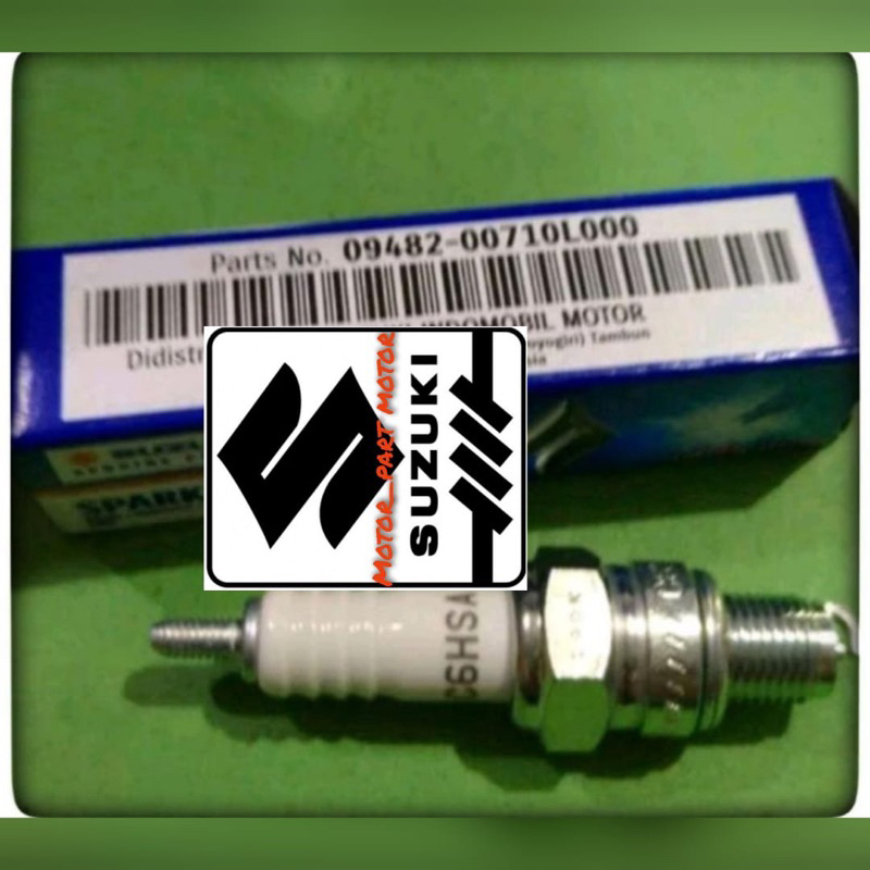busi spark plug smash new titan shogun 110 shogun 125 axelo spion skywave hayate skydrive ori sgp