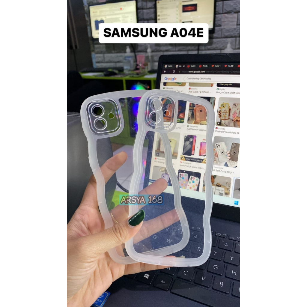CESING GELOMBANG BENING ( SAMSUNG A04E ) CASING KELUARAN TERBARU 2023 - ARSYA 168