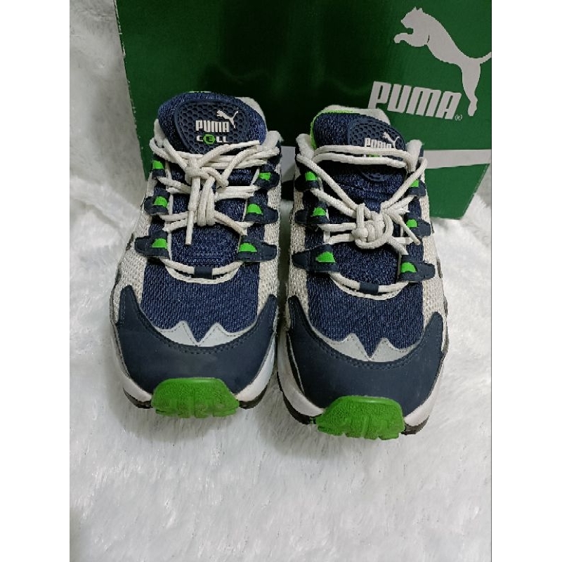 PRELOVED SEPATU COWOK PUMA CELL ALIEN OG GREEN PRELOVED PUMA SHOES ORIGINAL