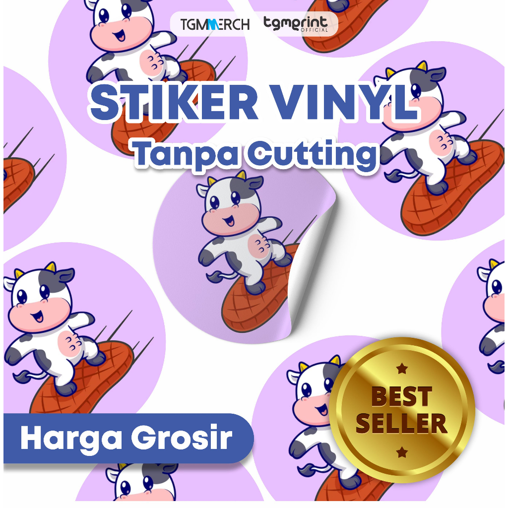 

TGM MERCH - Print Sticker Vinyl A3+ | tanpa Cutting | Tgm Merch
