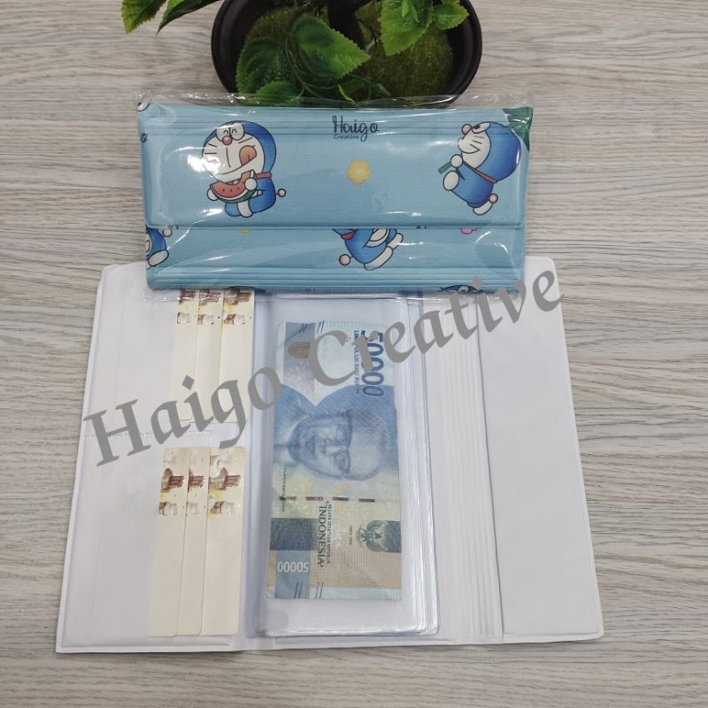 HAIGO !!! DOMPET DISIPLIN - MOTIF DUYUNG, DORAEMON, BEAR,WINNY THE POOH