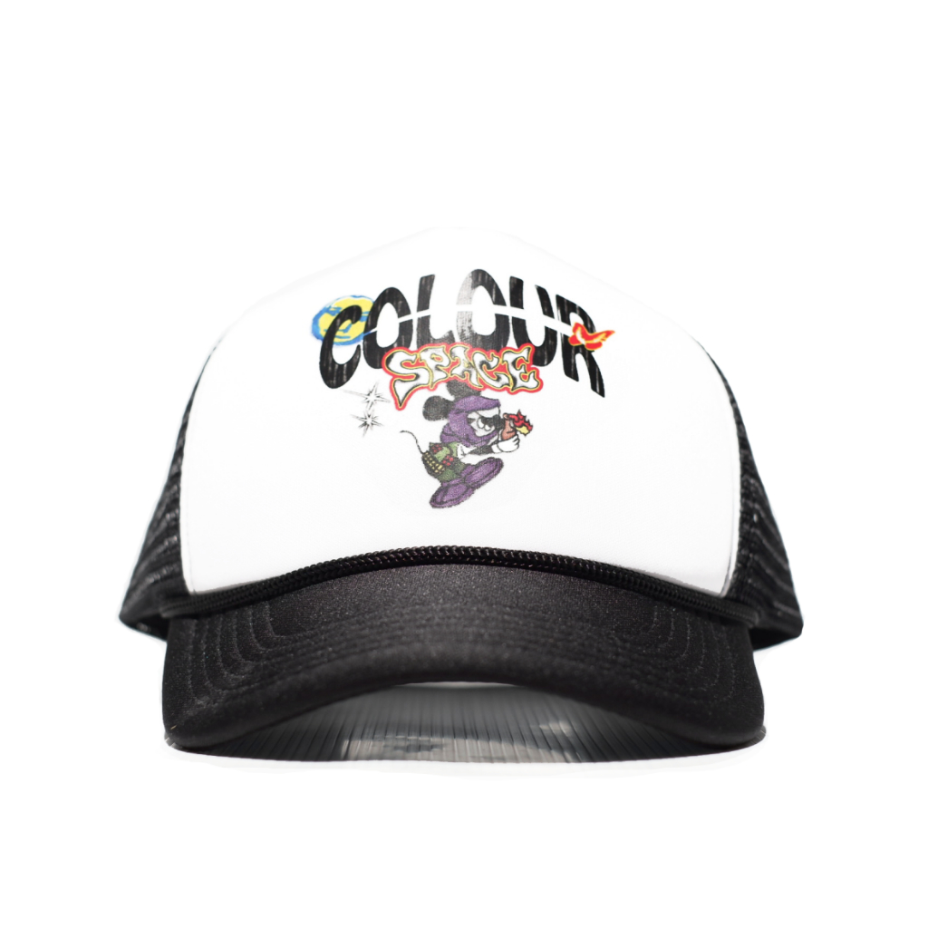 Colourspace Trucker Hat Souder HT 018 Black