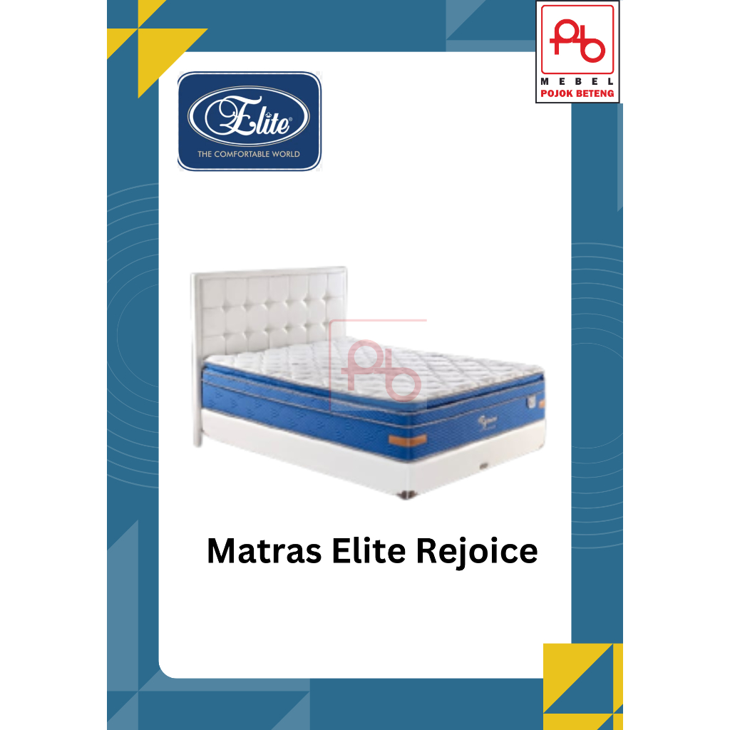 Kasur Springbed Elite Rejoice  New 2023 90 100 120 160 180 200 Jogja