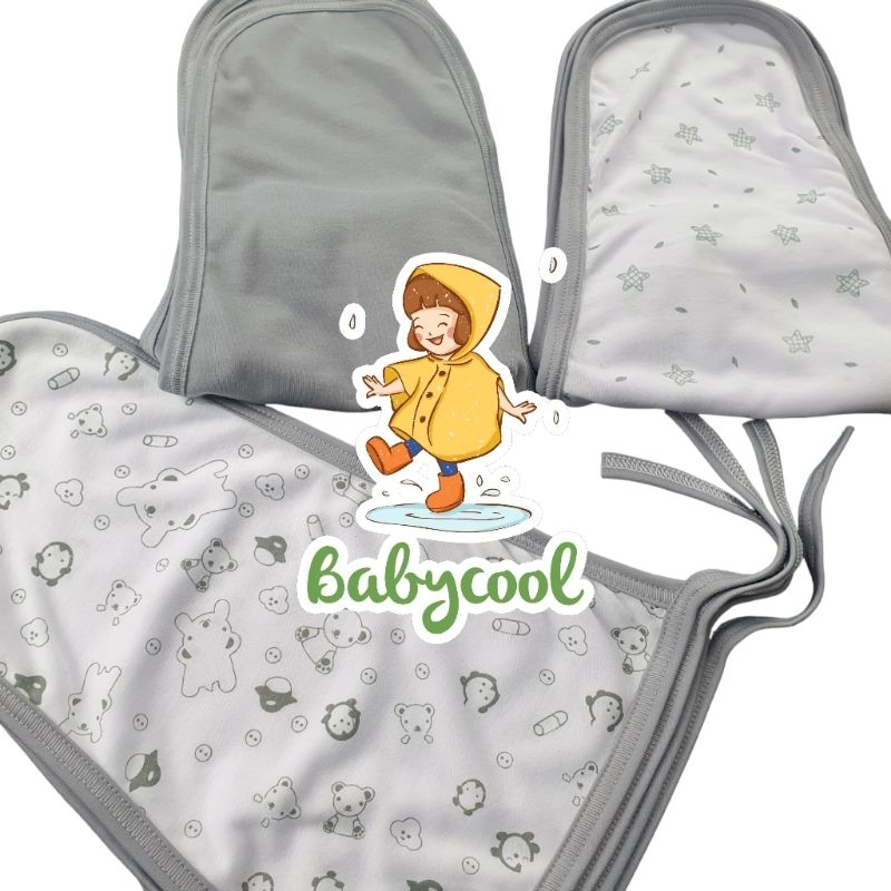 Popok Tali Bayi Newborn Abu/Coklat