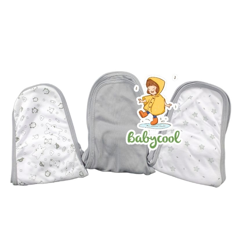 Popok Tali Bayi Newborn Abu/Coklat