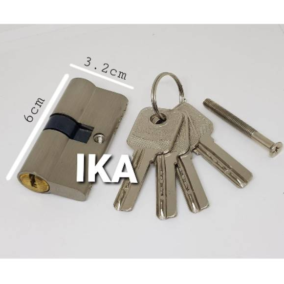 Isi silinder kunci pintu besar kecil computer  key / silinder kunci pintu aldron besar  3 4 5 pcs komputer keys